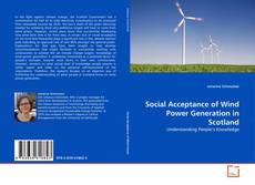 Copertina di Social Acceptance of Wind Power Generation in Scotland