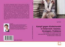 Capa do livro de Kampf gegen Kinderhandel in Österreich: Gesetze, Strategien, Probleme 