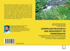 Capa do livro de GERMPLASM RESOURCES AND BIODIVERSITY OF POMEGRANATE 