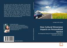 Обложка How Cultural Dimension Impacts on Personalized Service