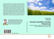 Climatic Variability and Rice Productivity的封面