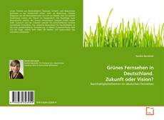 Copertina di Grünes Fernsehen in Deutschland. Zukunft oder Vision?