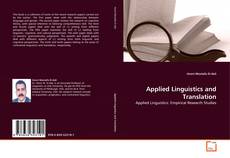 Copertina di Applied Linguistics and Translation