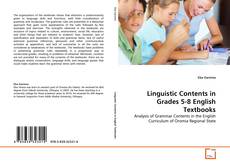 Copertina di Linguistic Contents in Grades 5-8 English Textbooks