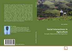 Social Interactions in Agriculture kitap kapağı