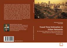 Capa do livro de Travel Time Estimation in Urban Networks 