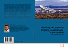 Precoding of Broadband Multiple-Input Multiple-Output Systems kitap kapağı