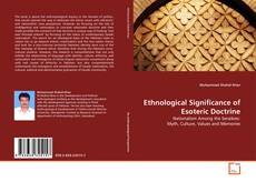 Couverture de Ethnological Significance of Esoteric Doctrine