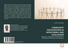 COMMUNITY PARTICIPATION IN MONITORING AND EVALUATION kitap kapağı
