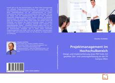 Couverture de Projektmanagement im Hochschulbereich