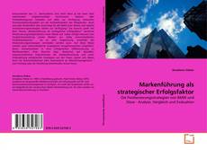 Copertina di Markenführung als strategischer Erfolgsfaktor
