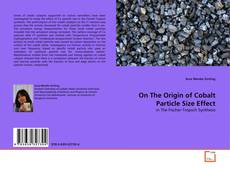 Copertina di On The Origin of Cobalt Particle Size Effect