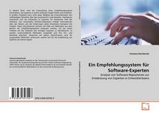 Copertina di Ein Empfehlungssystem für Software-Experten