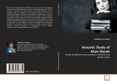Copertina di Acoustic Study of Akan Nasals