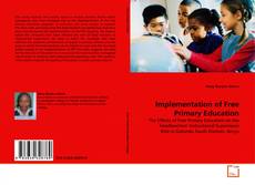 Обложка Implementation of Free Primary Education