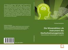 Buchcover von Die Wissensbilanz als Instrument des Hochschulmanagements