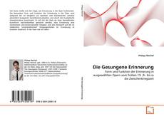 Capa do livro de Die Gesungene Erinnerung 