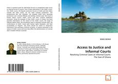 Couverture de Access to Justice and Informal Courts