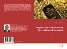 Buchcover von Organisational Values Guide for Leaders and Managers