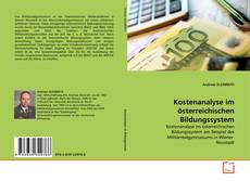 Copertina di Kostenanalyse im österreichischen Bildungssystem