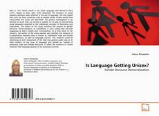 Buchcover von Is Language Getting Unisex?