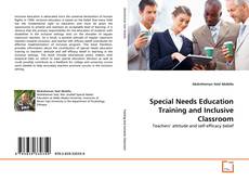 Capa do livro de Special Needs Education Training and Inclusive Classroom 