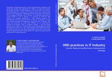 Couverture de HRD practices in IT Industry