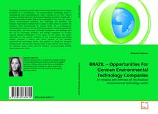 Copertina di BRAZIL – Opportunities For German Environmental Technology Companies