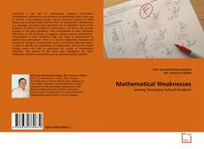 Copertina di Mathematical Weaknesses