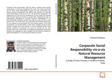 Copertina di Corporate Social Responsibility vis-a-vis Natural Resource Management