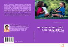 Copertina di SECONDARY SCHOOL MUSIC CURRICULUM IN KENYA