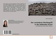 Copertina di Der veränderte Werkbegriff in der bildenden Kunst