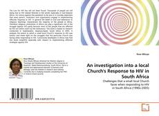 Couverture de An investigation into a local Church's Response to HIV in South Africa