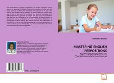Bookcover of MASTERING ENGLISH PREPOSITIONS