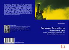 Couverture de Democracy Promotion in the Middle East