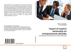 Bookcover of Impact of creative personality on entrepreneurial attitudes