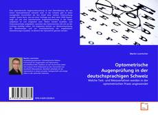 Copertina di Optometrische Augenprüfung in der deutschsprachigen Schweiz