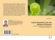 Copertina di Lexical Semantics over the History of Amharic