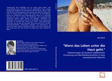 Capa do livro de "Wenn das Leben unter die Haut geht." 