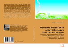 Buchcover von Membrane proteins of an Antarctic bacterium Pseudomonas syringae
