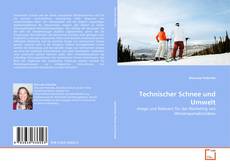 Copertina di Technischer Schnee und Umwelt