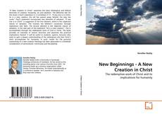 Обложка New Beginnings - A New Creation in Christ