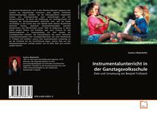 Borítókép a  Instrumentalunterricht in der Ganztagsvolksschule - hoz