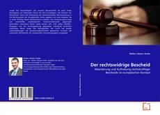 Copertina di Der rechtswidrige Bescheid