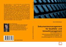 Couverture de Dokumentenmanagement für Qualitäts- und Umweltmanagement