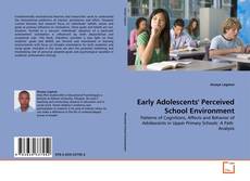 Copertina di Early Adolescents' Perceived School Environment