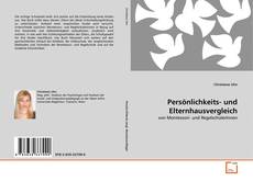 Buchcover von Persönlichkeits- und Elternhausvergleich