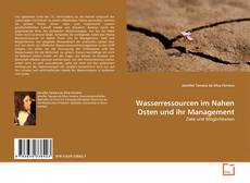 Copertina di Wasserressourcen im Nahen Osten und ihr Management