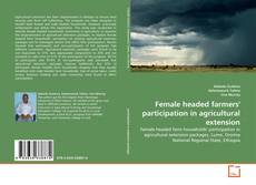 Copertina di Female headed farmers' participation in agricultural extension