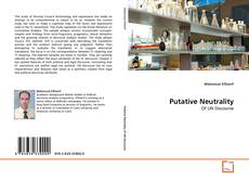 Couverture de Putative Neutrality